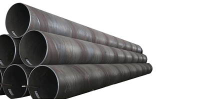 Spiral steel pipe stacking principle requirements